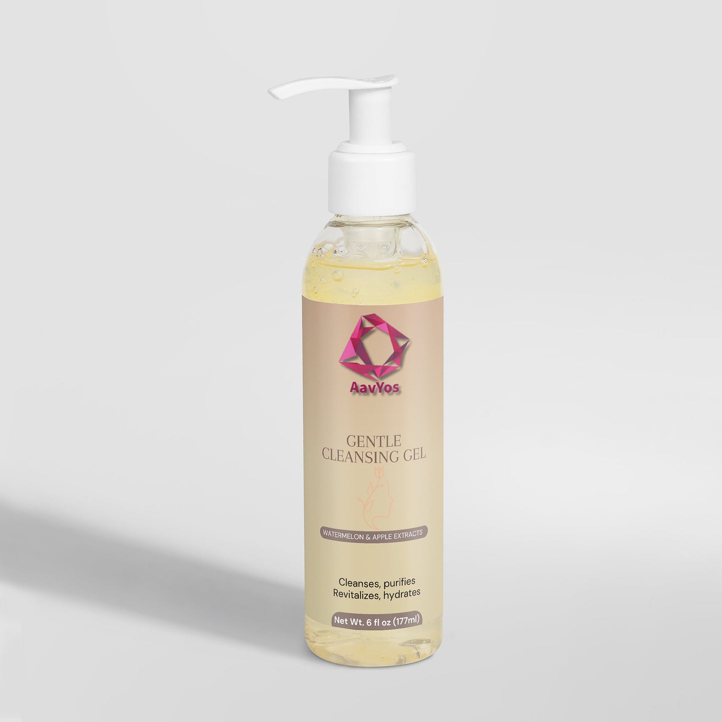 AavYos Gentle Cleansing Gel 6 fl oz