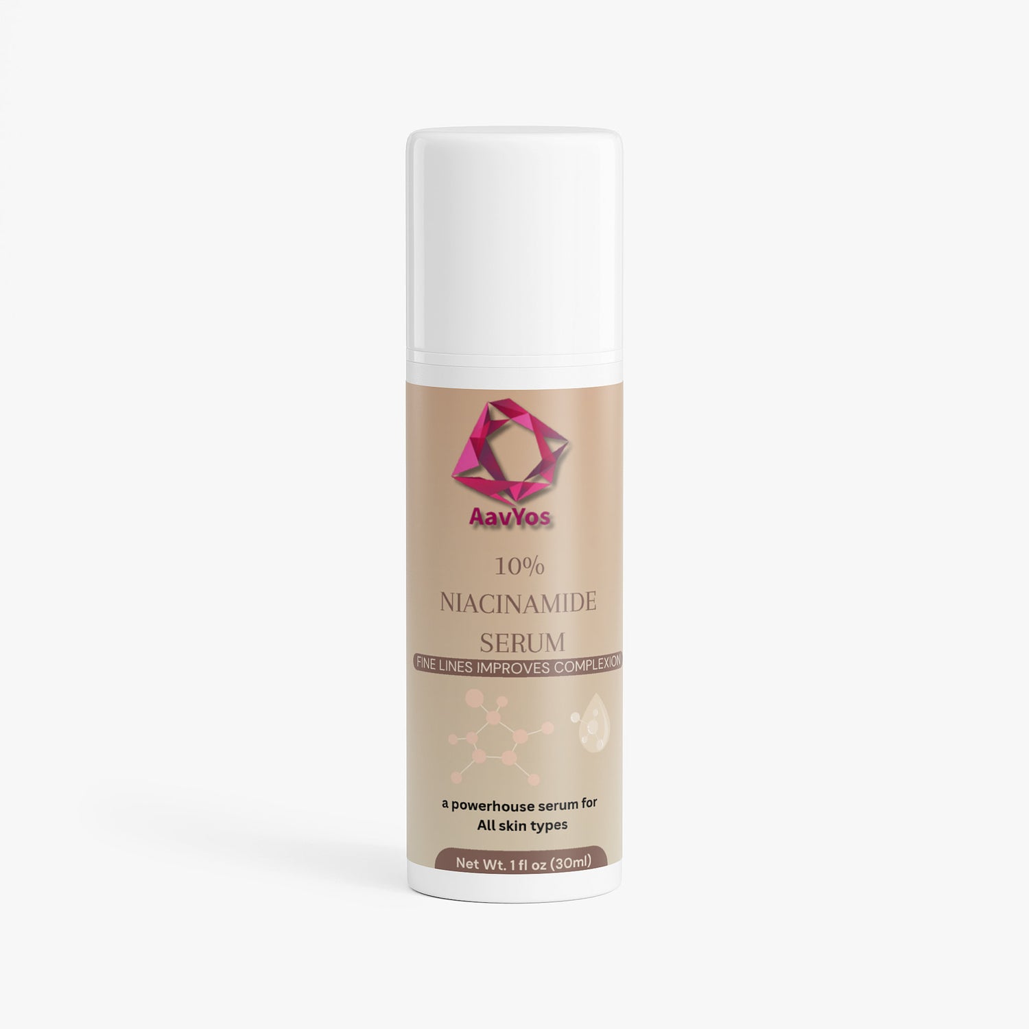 AavYos Boost Skin Resilience 10% Niacinamide Serum