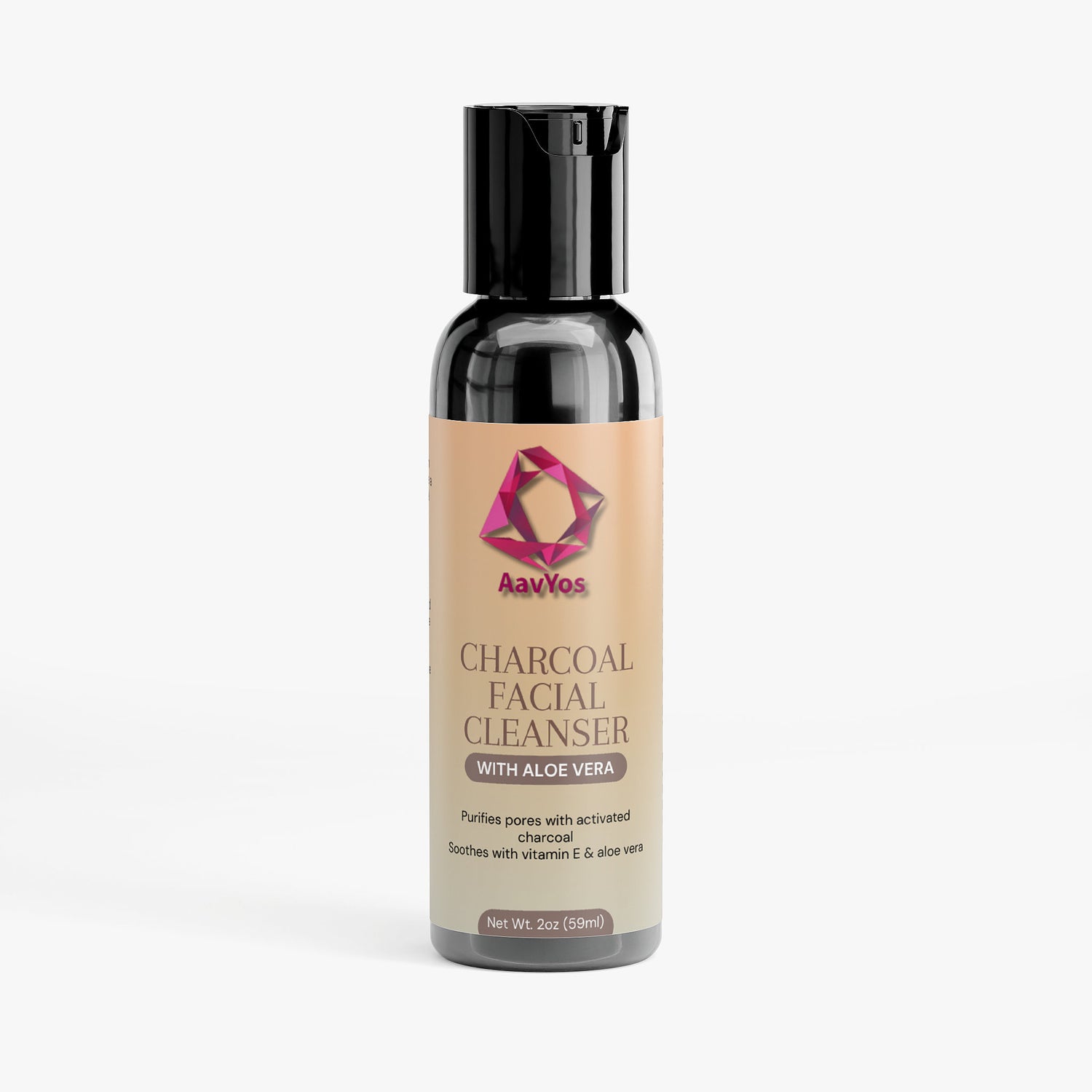 AavYos Charcoal Facial Cleanser