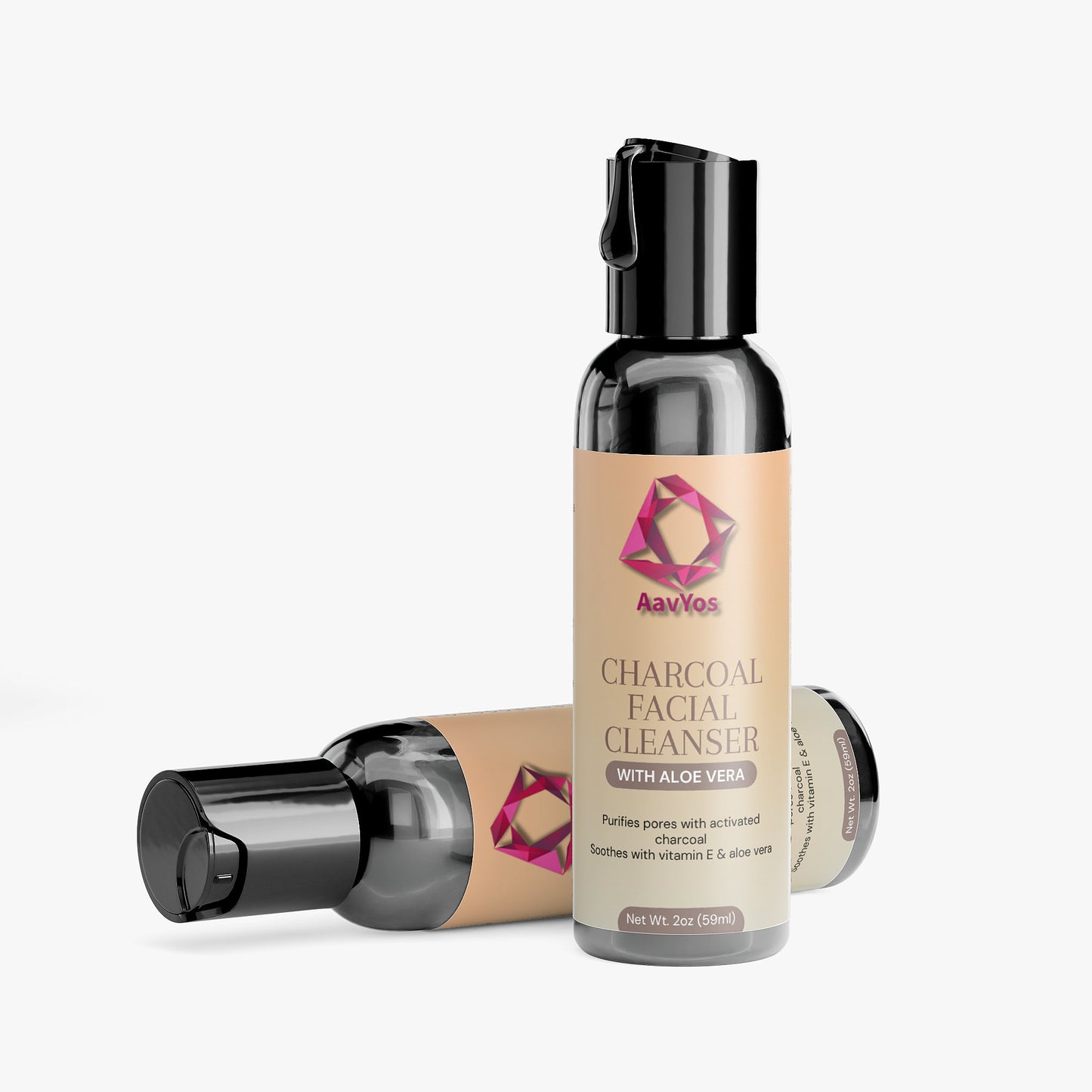AavYos Charcoal Facial Cleanser