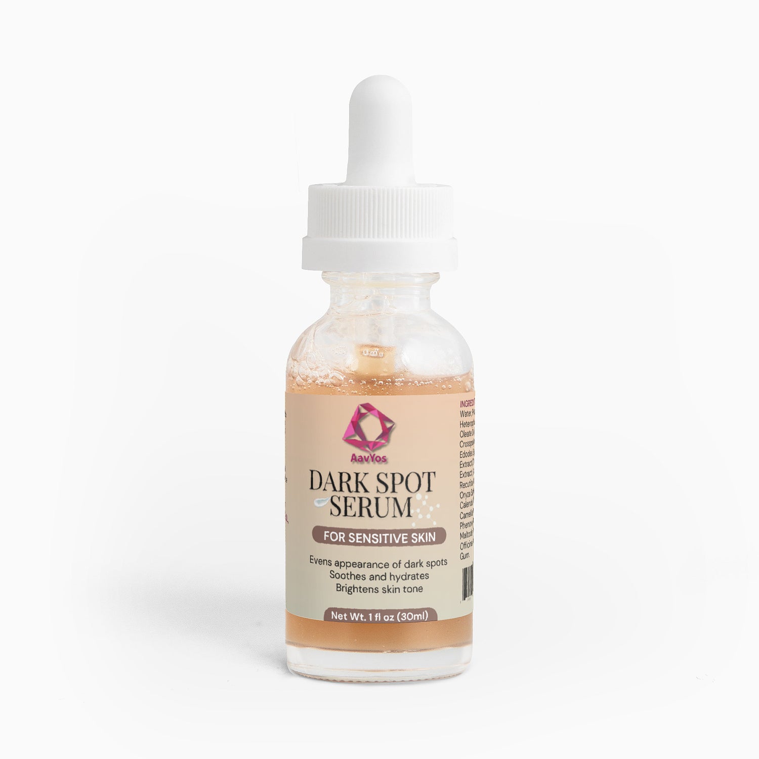 AavYos Dark Spot Serum for Sensitive Skin