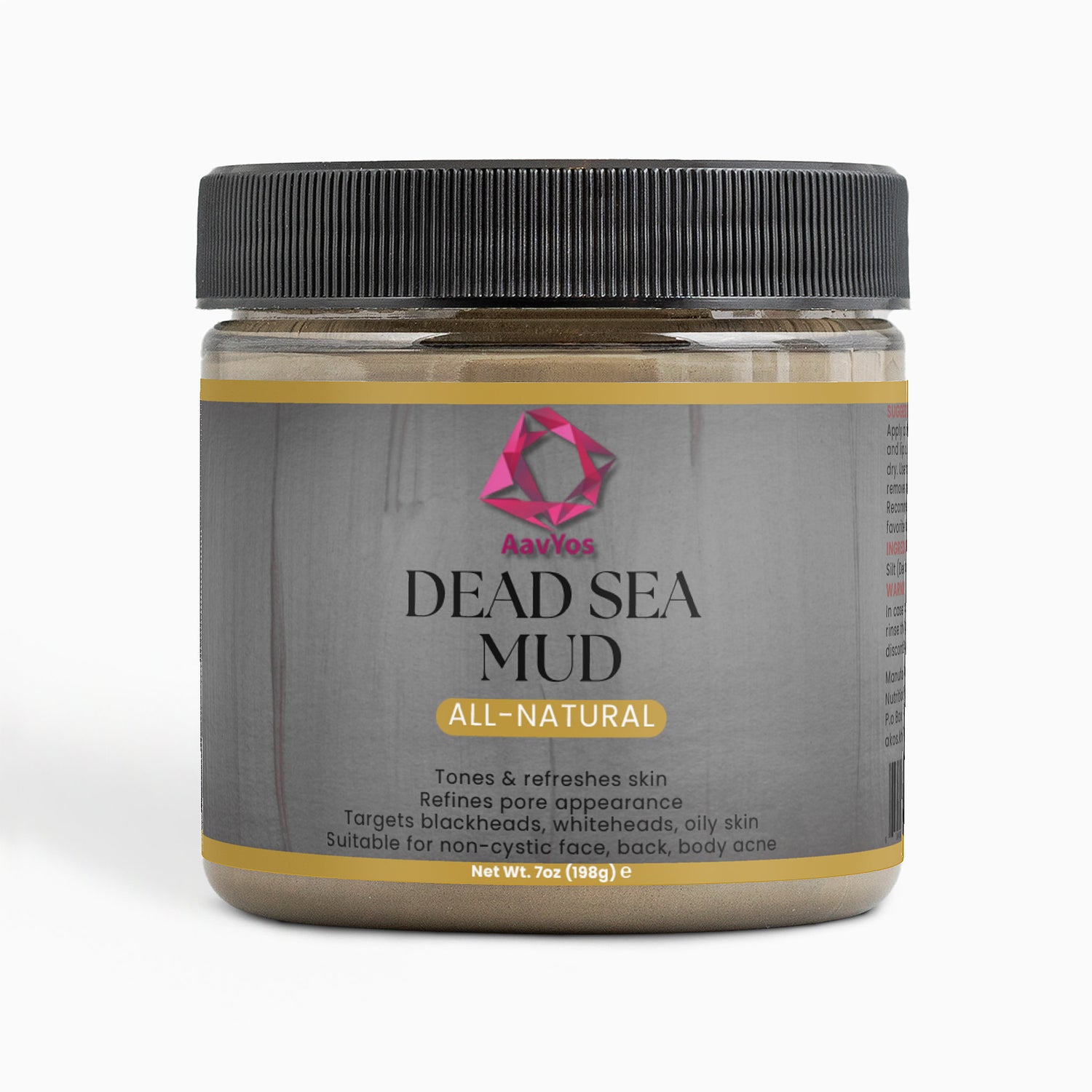AavYos Skin Rejuvenation Dead Sea Mud