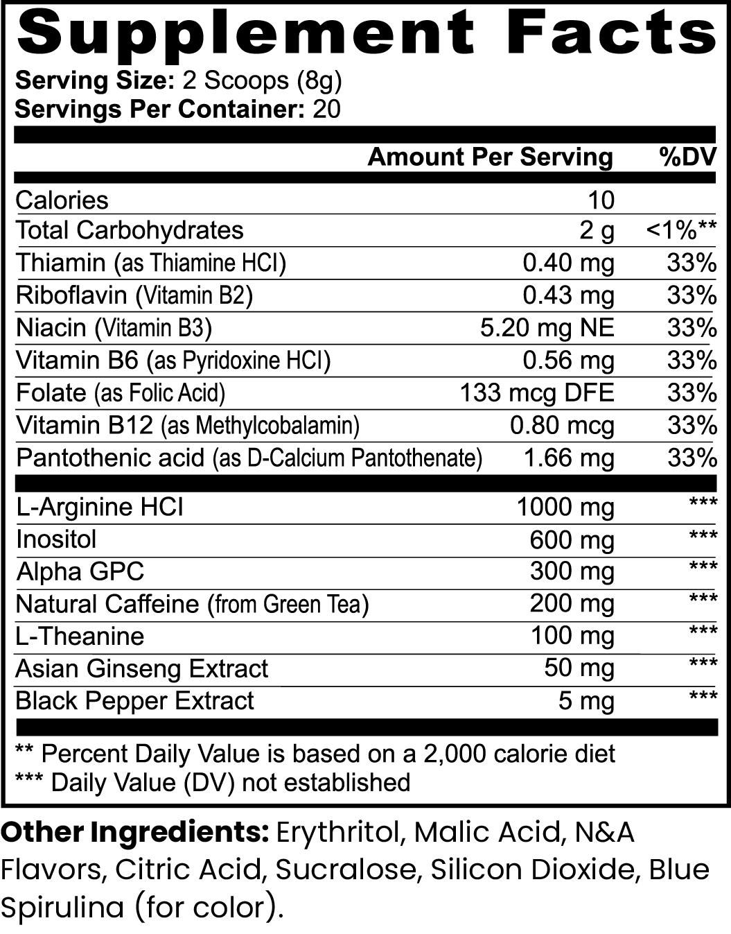 AavYos Focus Powder (Sour Gummi Worm)