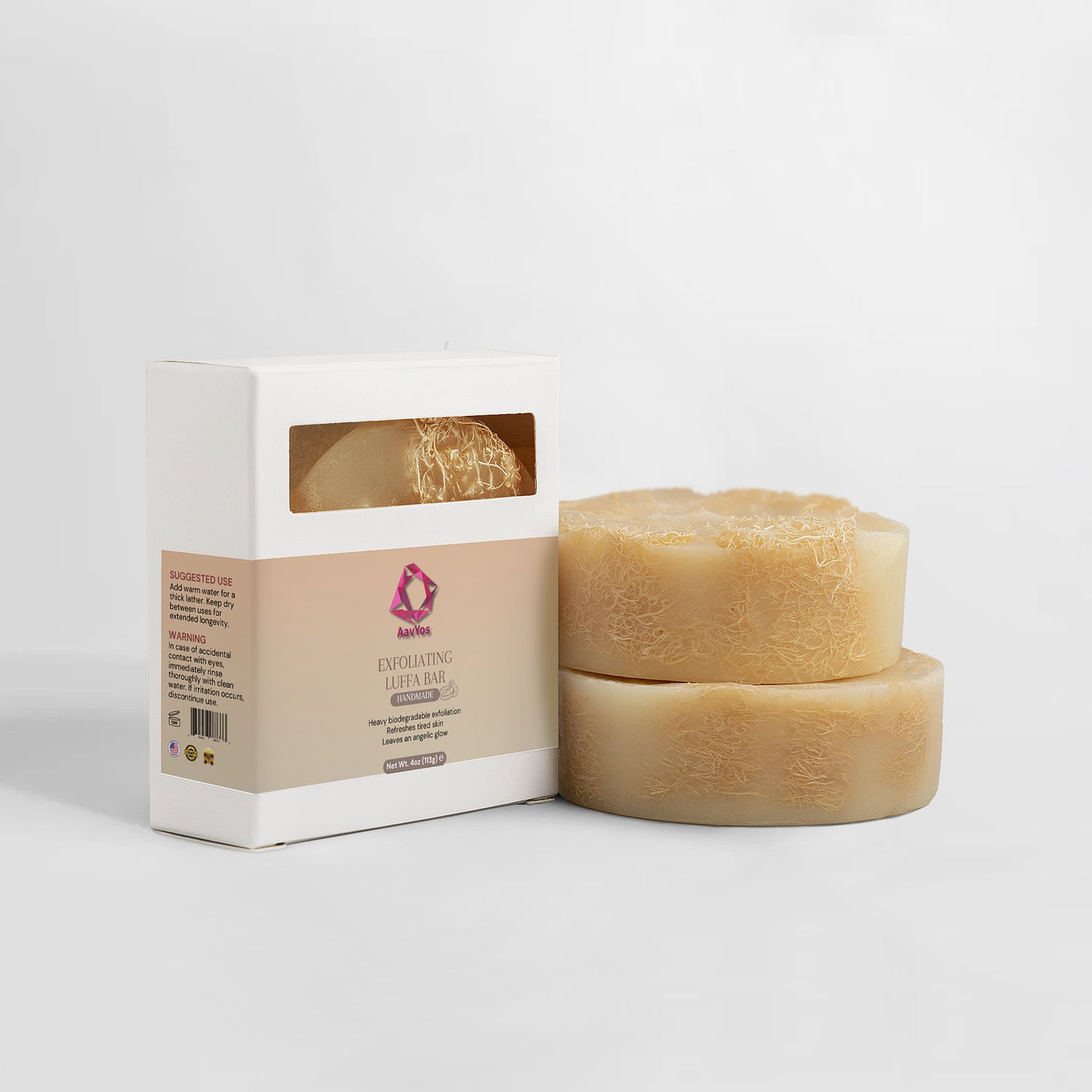 AavYos Exfoliating Luffa Bar