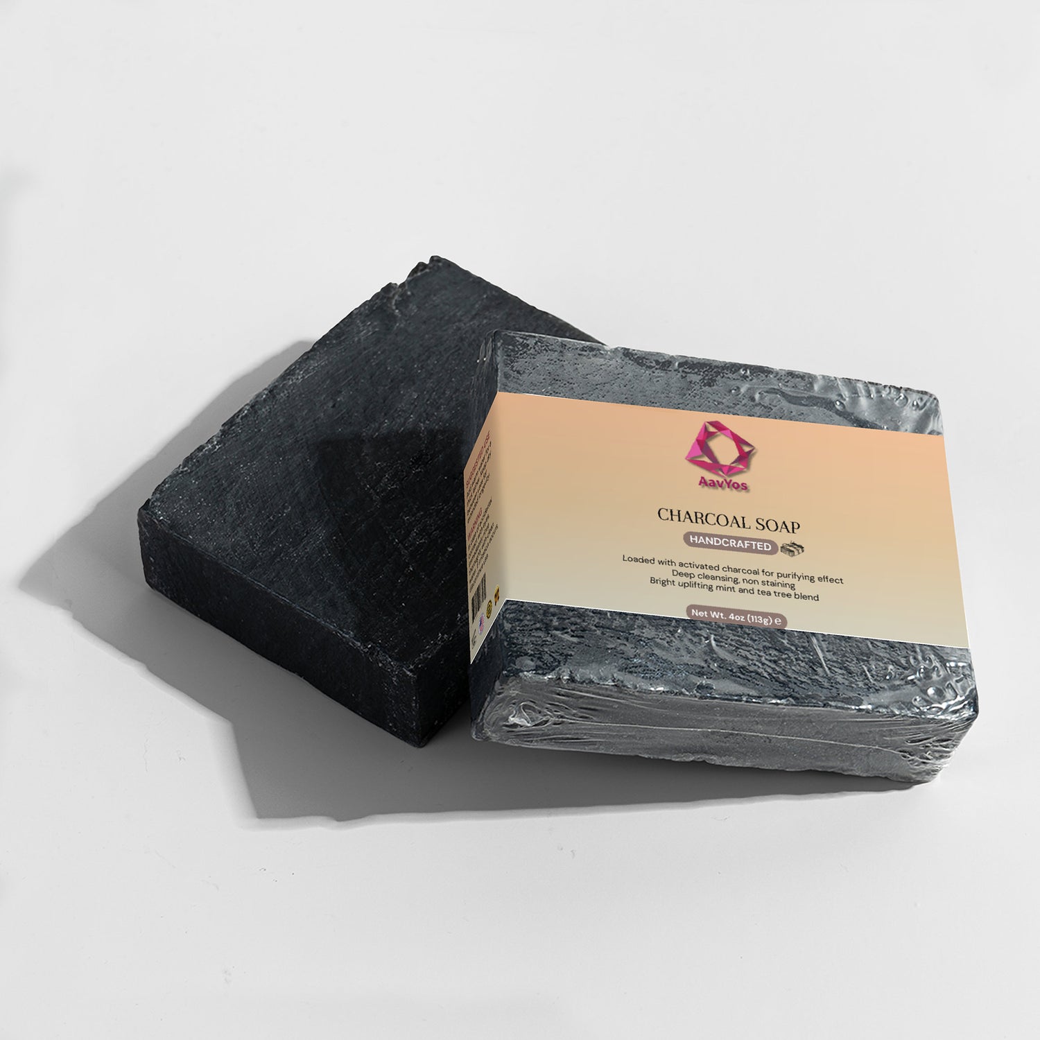 AavYos Charcoal Soap For Face and Body