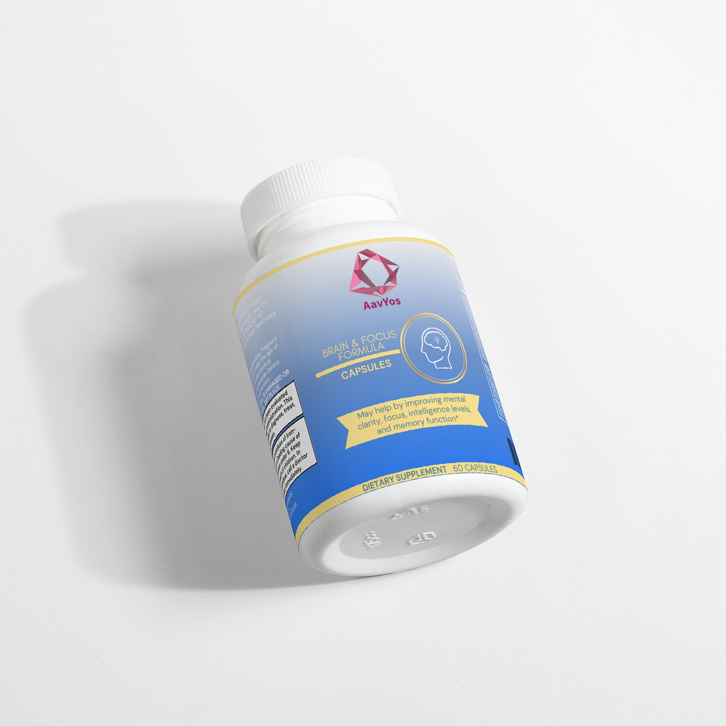 AavYos Natural Brain & Focus Formula