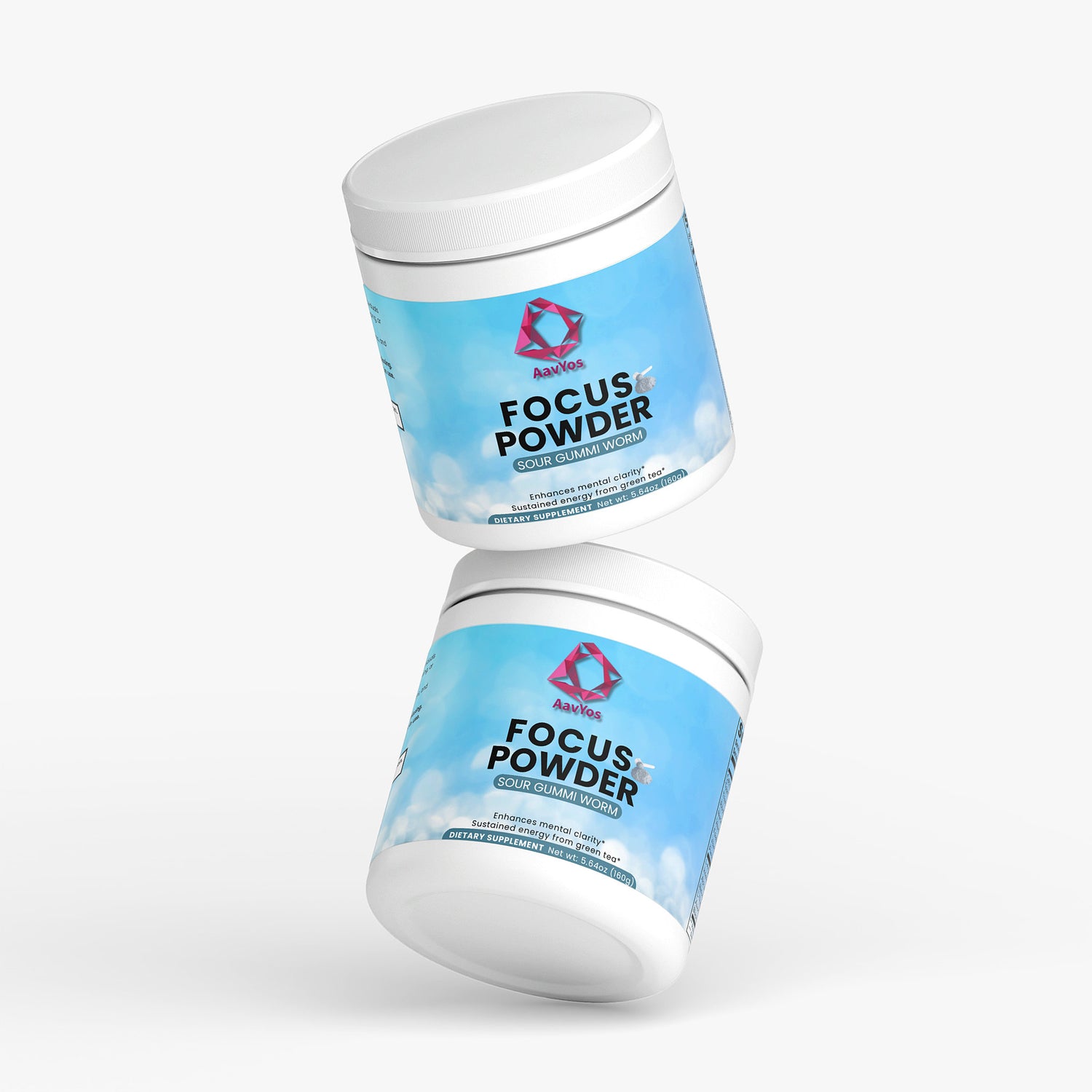 AavYos Focus Powder (Sour Gummi Worm)