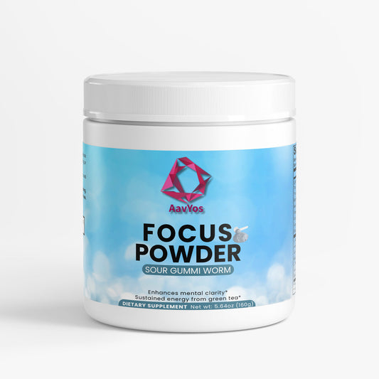 AavYos Focus Powder (Sour Gummi Worm)