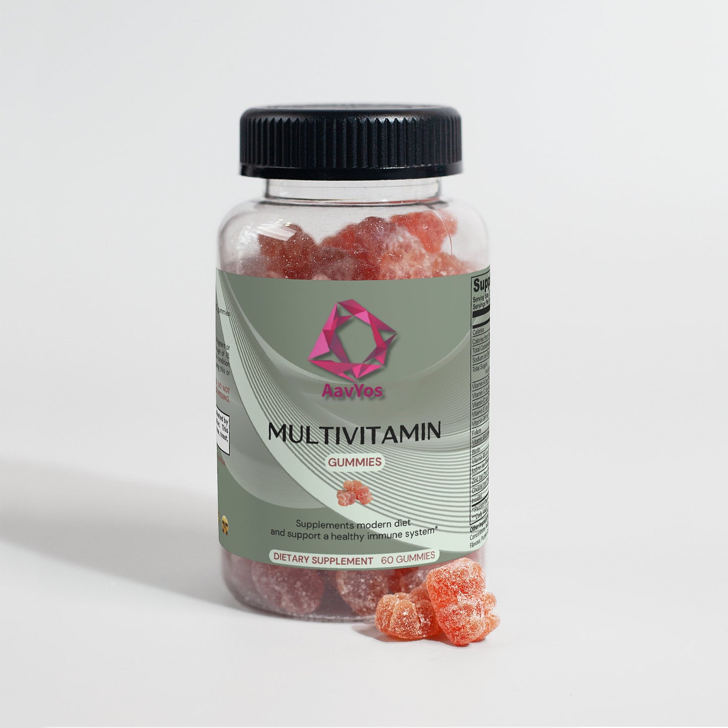 AavYos Adult Multivitamin Bear Gummies