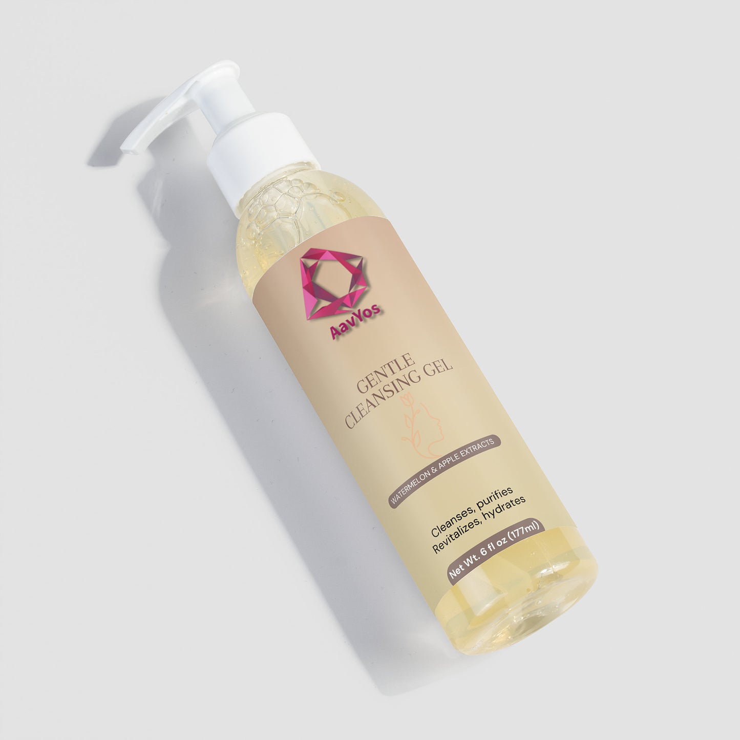 AavYos Gentle Cleansing Gel 6 fl oz