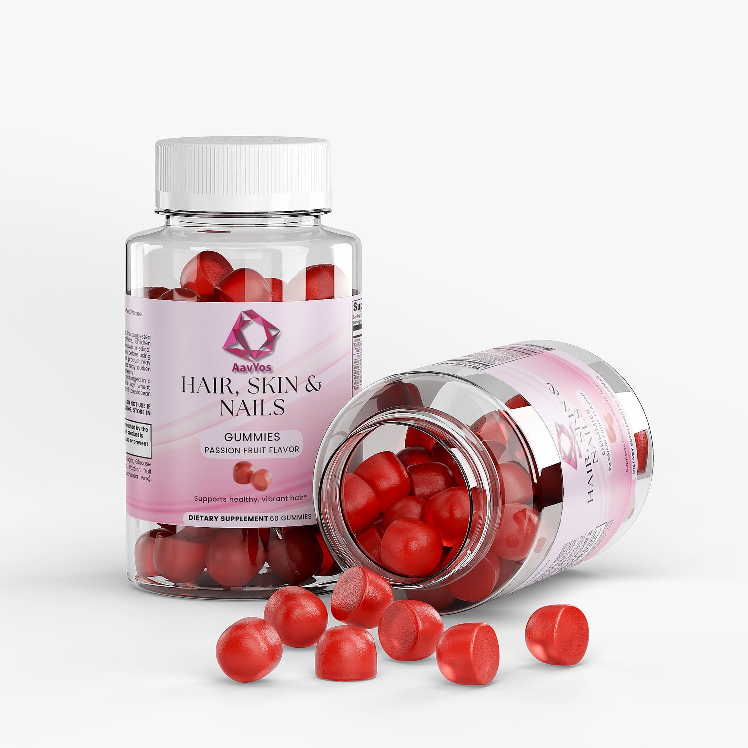 AavYos Hair, Skin & Nails Vitamins Gummies