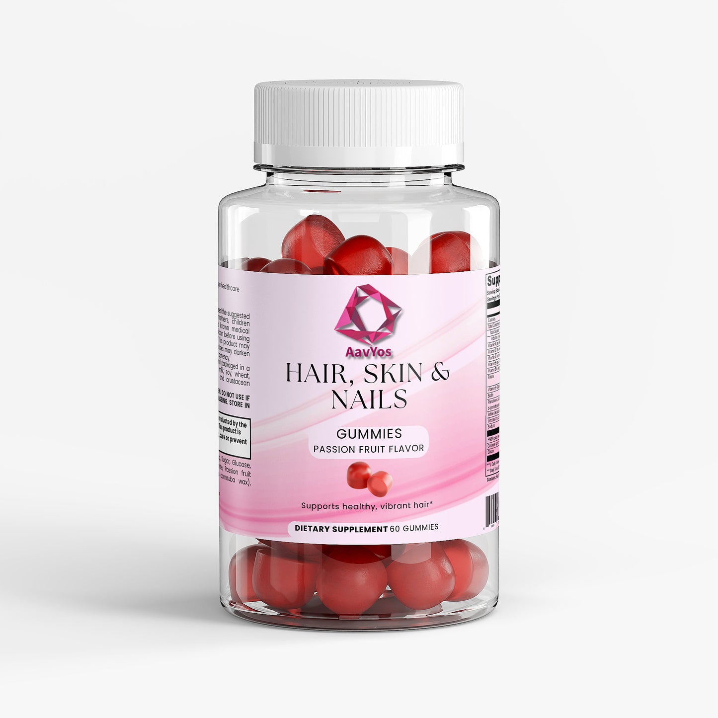 AavYos Hair, Skin & Nails Vitamins Gummies
