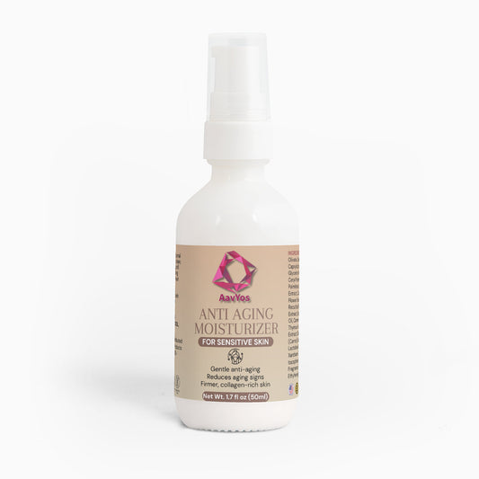 AavYos Anti Aging Moisturizer for Sensitive Skin