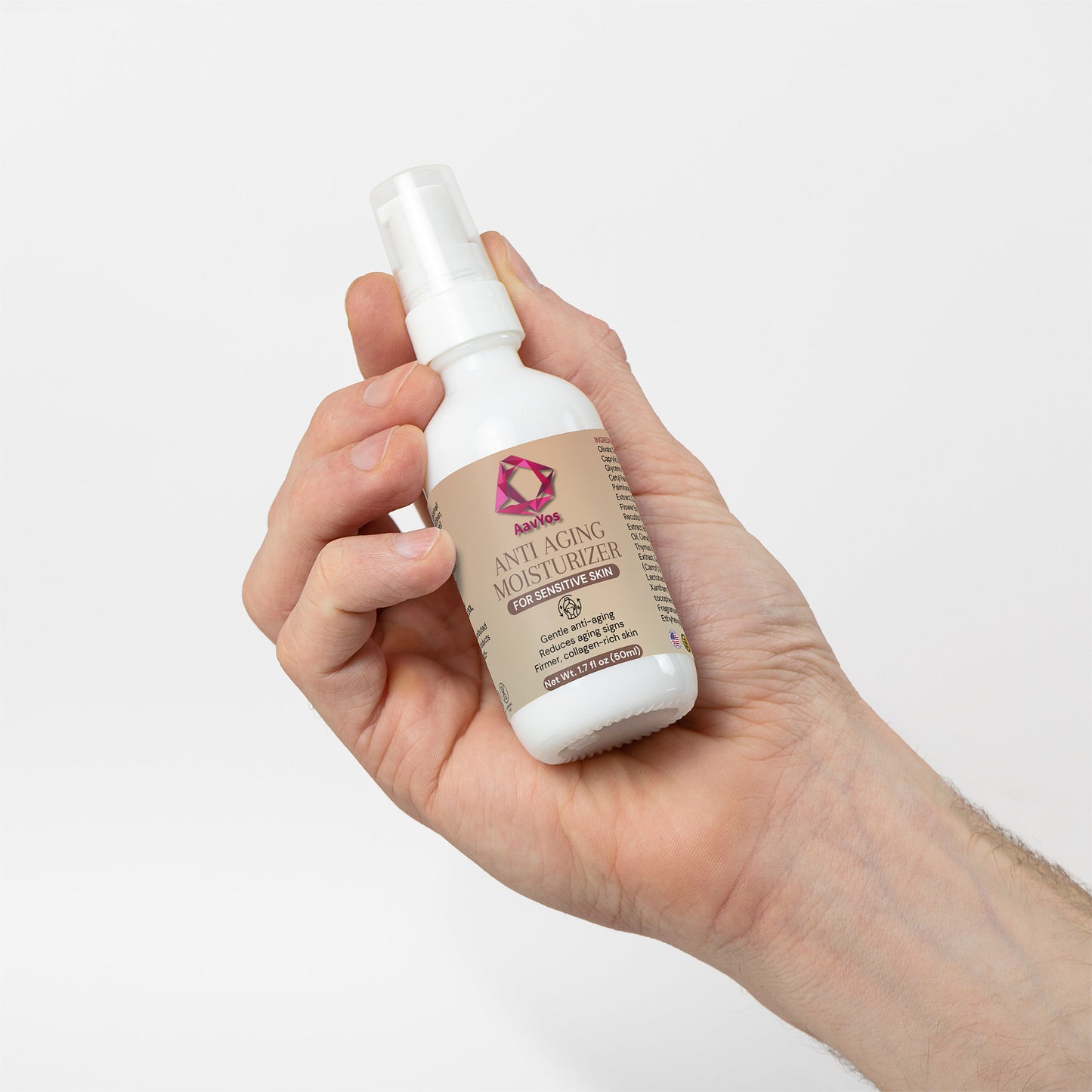 AavYos Anti Aging Moisturizer for Sensitive Skin