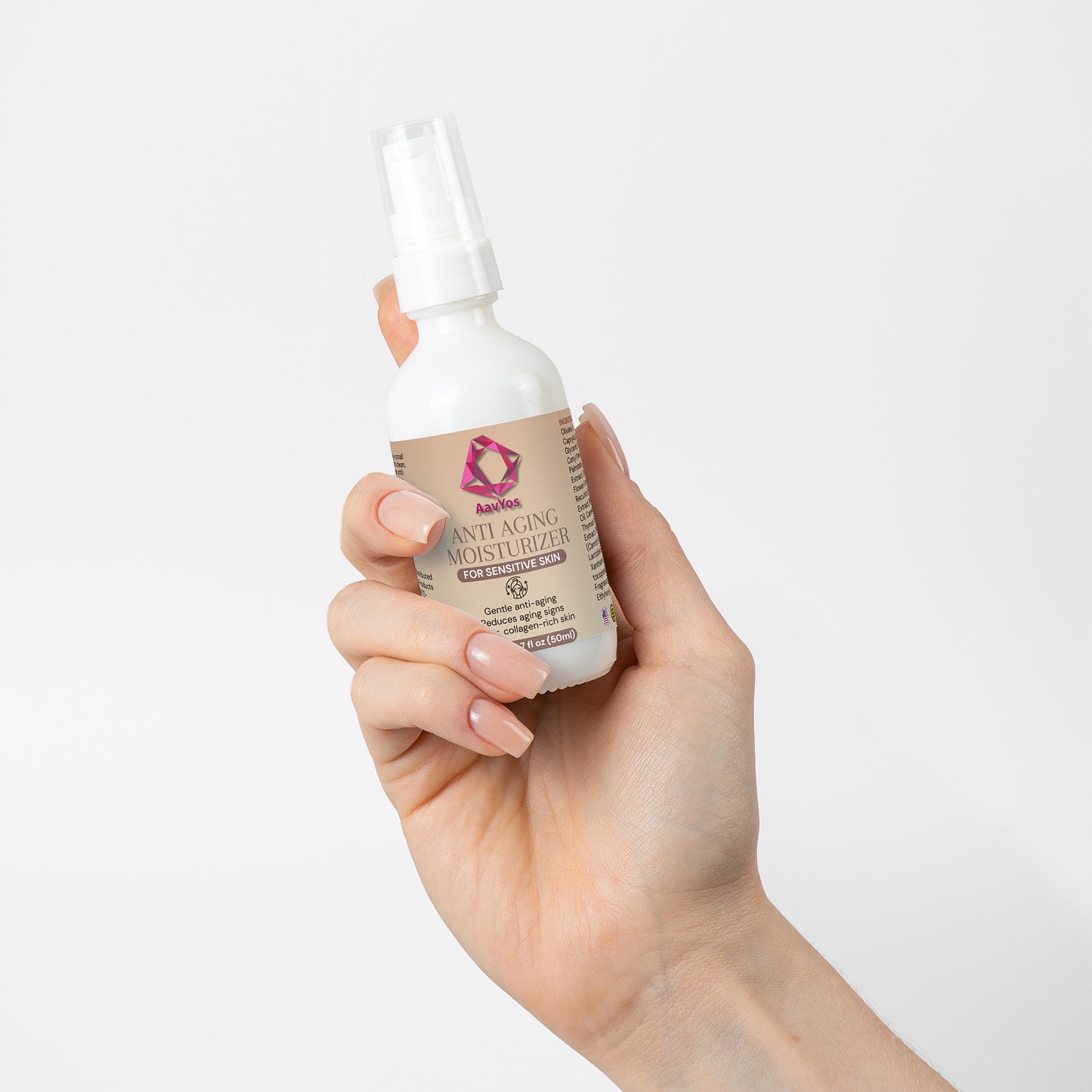 AavYos Anti Aging Moisturizer for Sensitive Skin