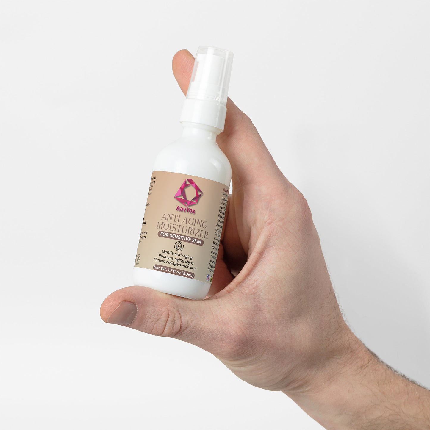 AavYos Anti Aging Moisturizer for Sensitive Skin