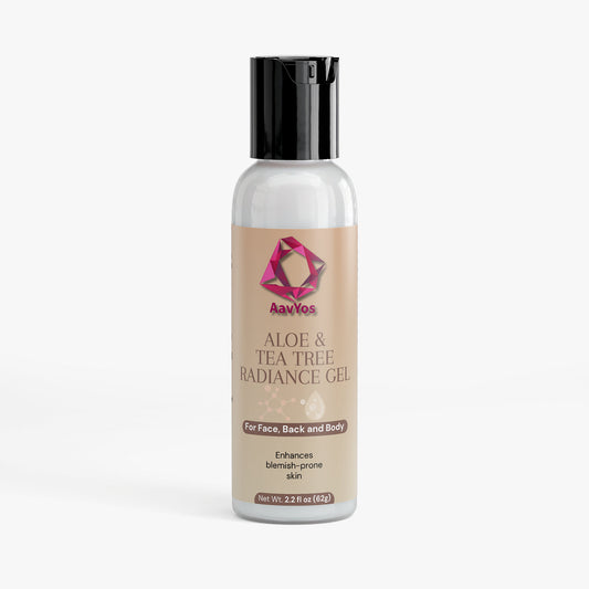 AavYos Aloe & Tea Tree Radiance Gel For Face and Body