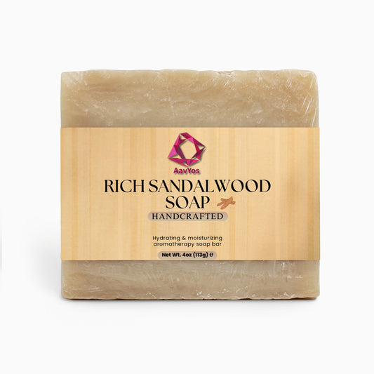 AavYos Luxurious Rich Sandalwood Soap