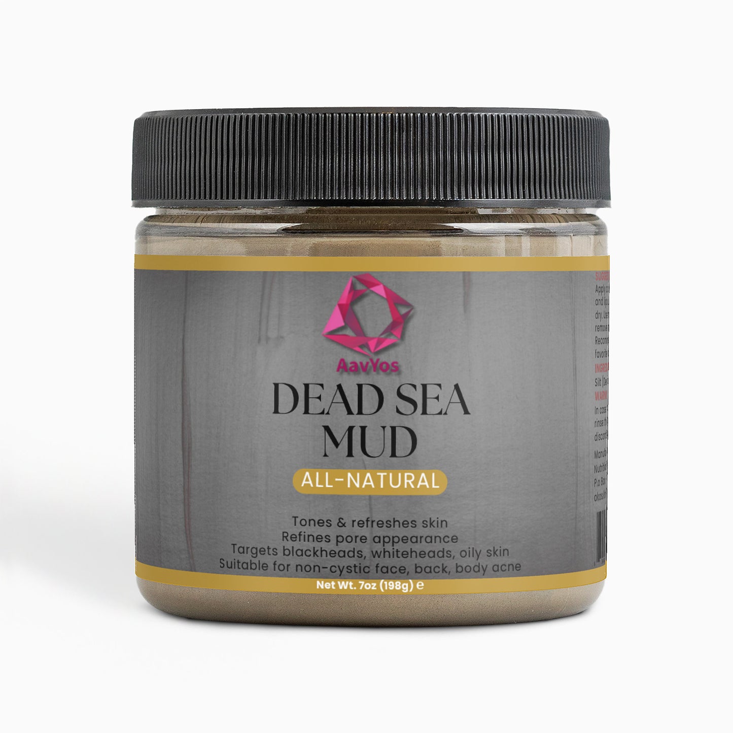 AavYos Skin Rejuvenation Dead Sea Mud