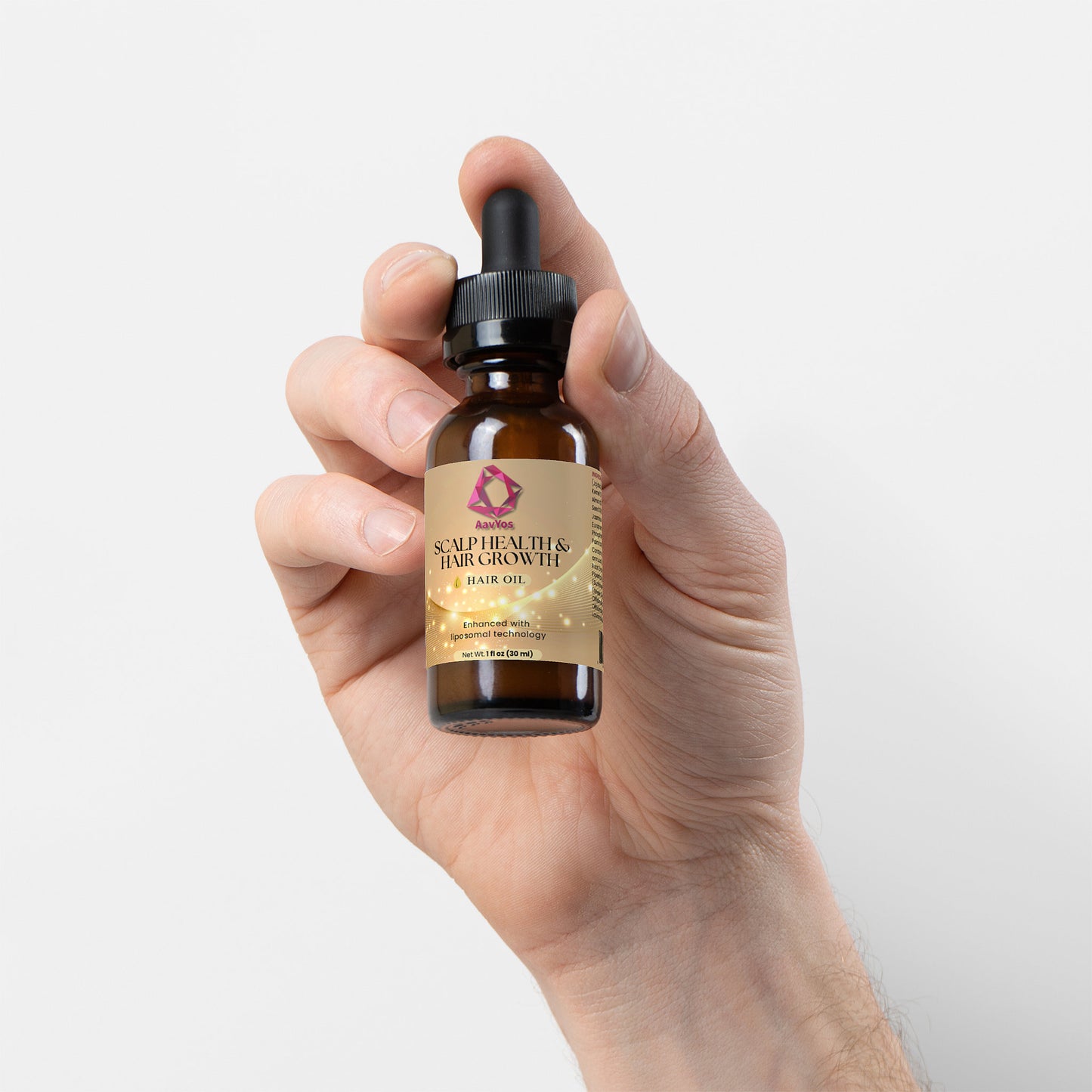 AavYos Hair Oil for Scalp Health and Hair Growth