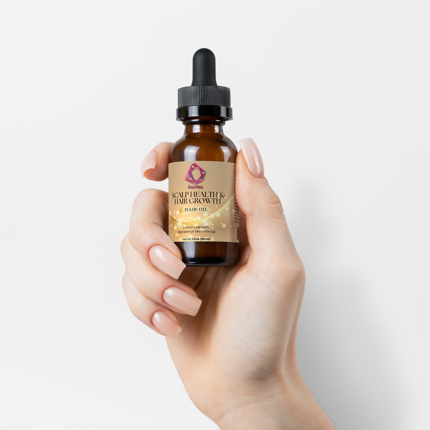 AavYos Hair Oil for Scalp Health and Hair Growth