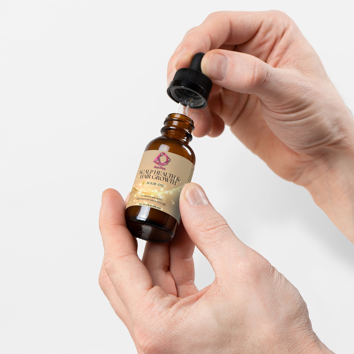 AavYos Hair Oil for Scalp Health and Hair Growth