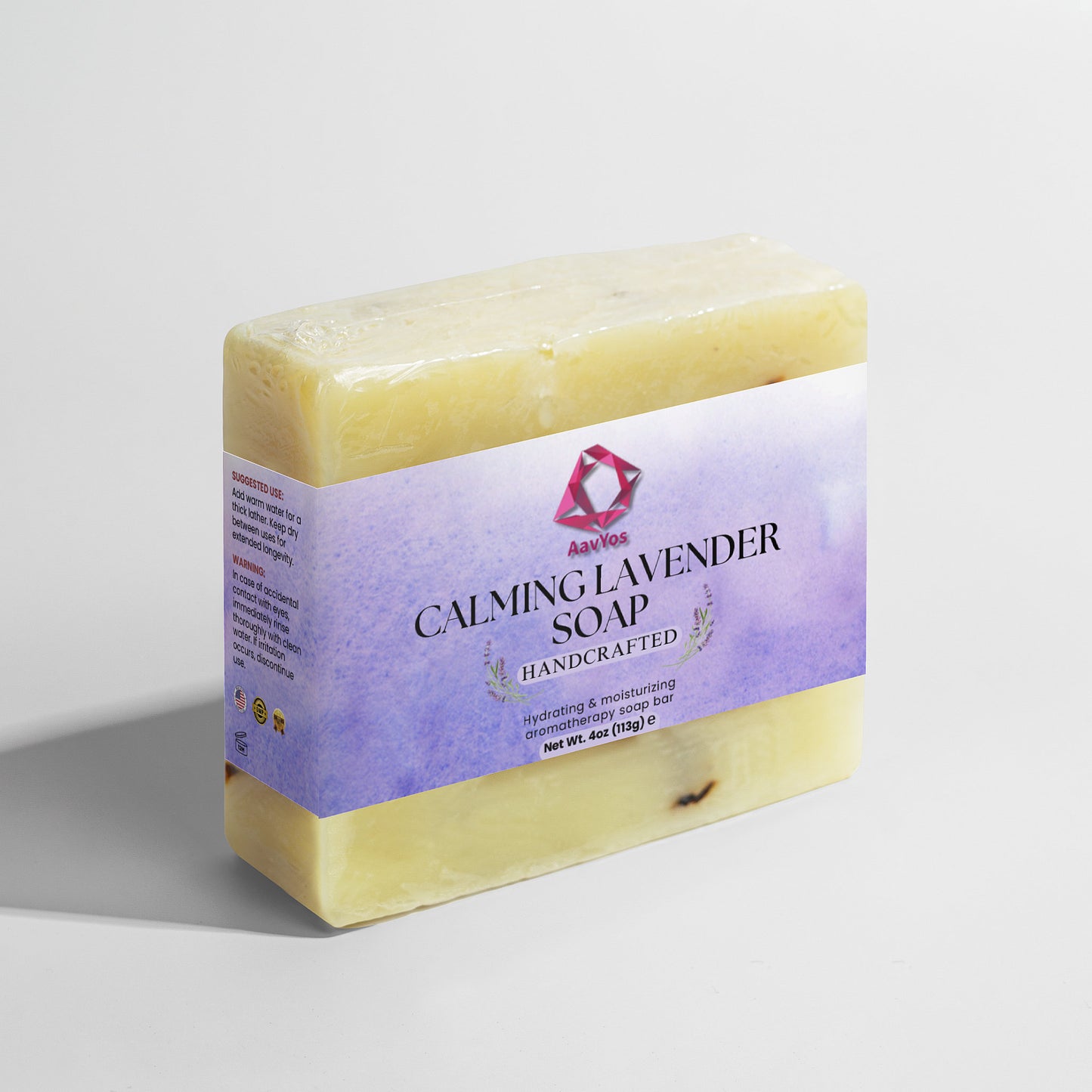 AavYos Calming Lavender Soap