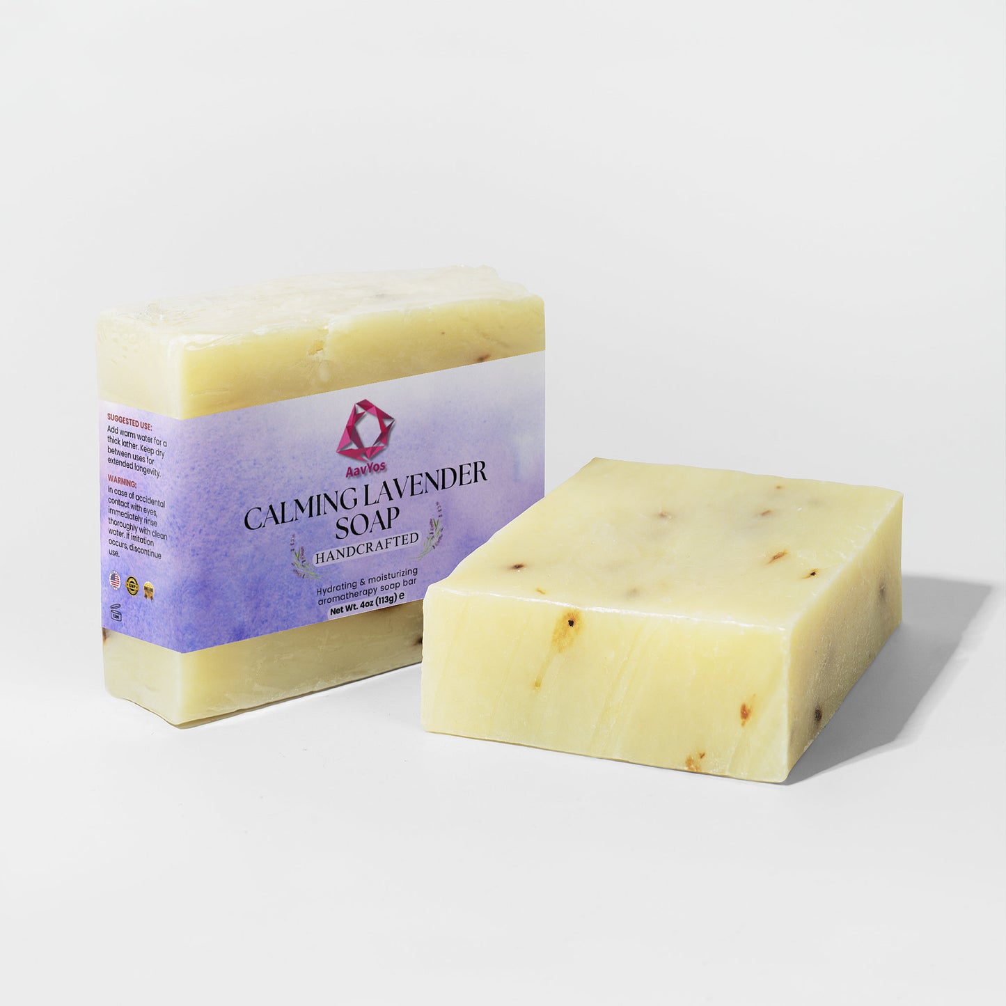AavYos Calming Lavender Soap