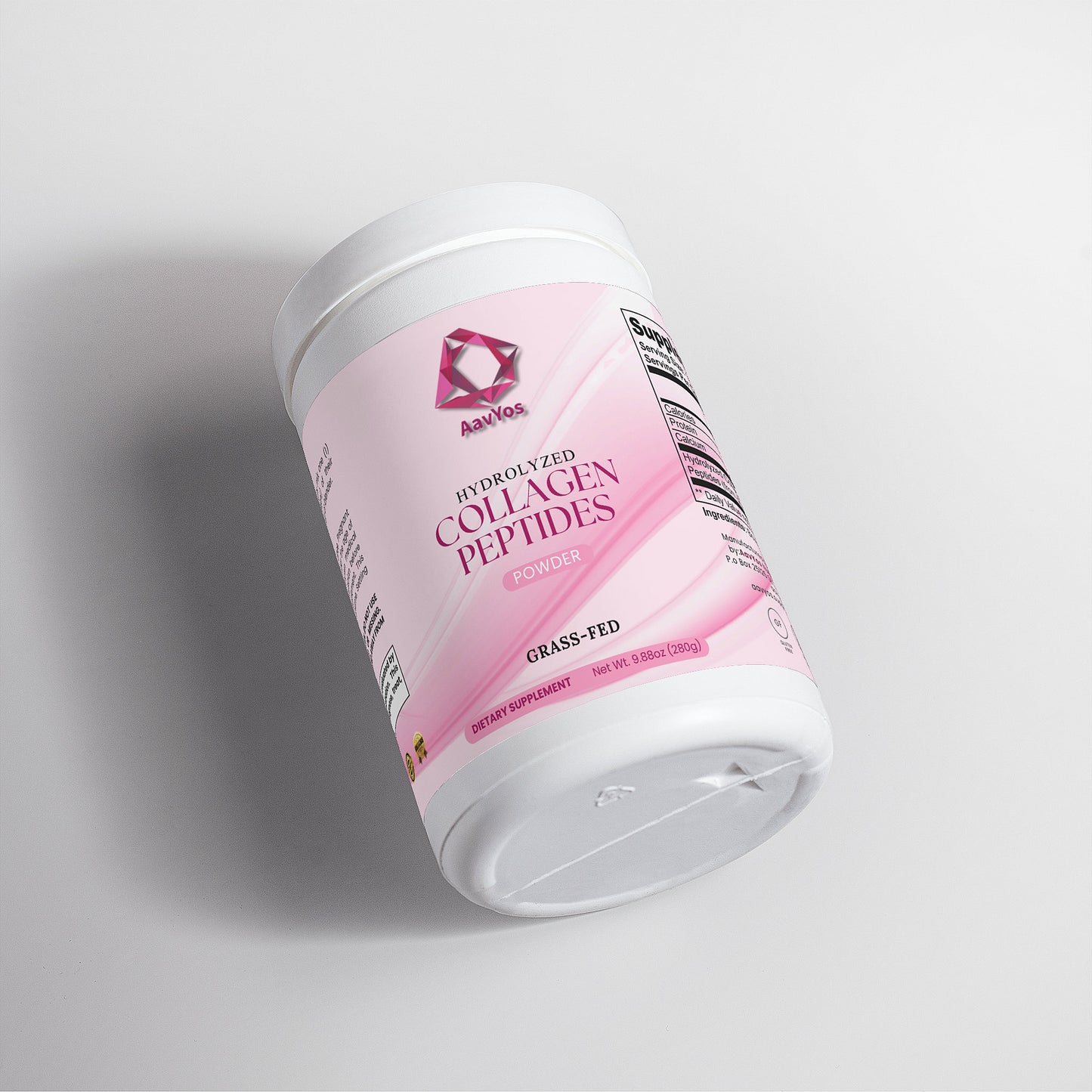 AavYos Grass-Fed Hydrolyzed Collagen Peptides