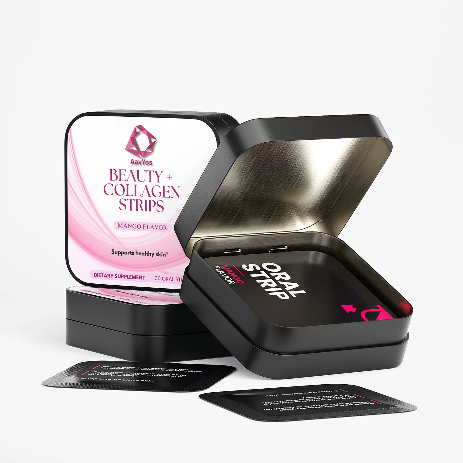 AavYos Beauty + Collagen Strips