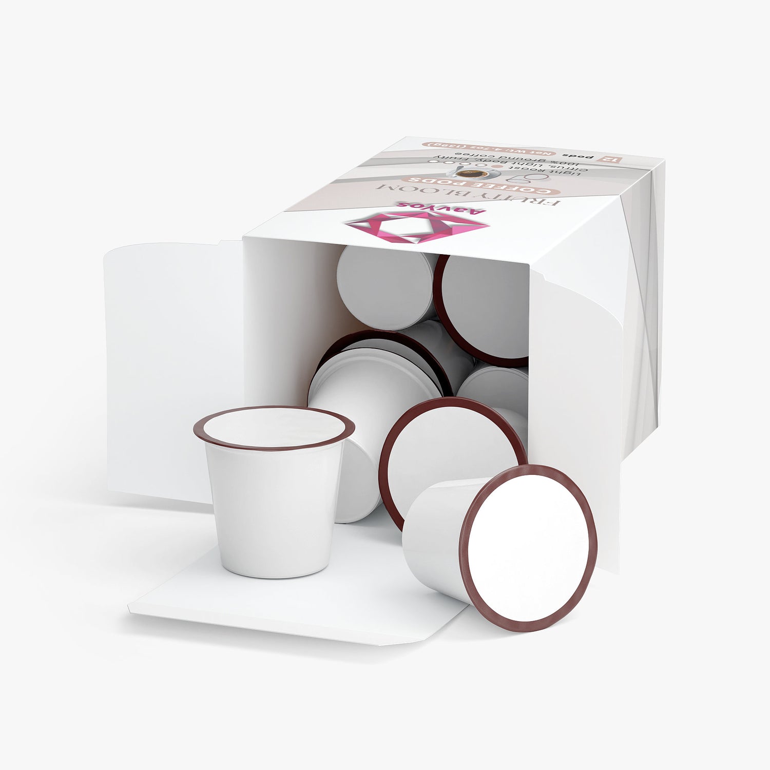 AavYos Fruity Bloom Coffee Pods (Light Roast)