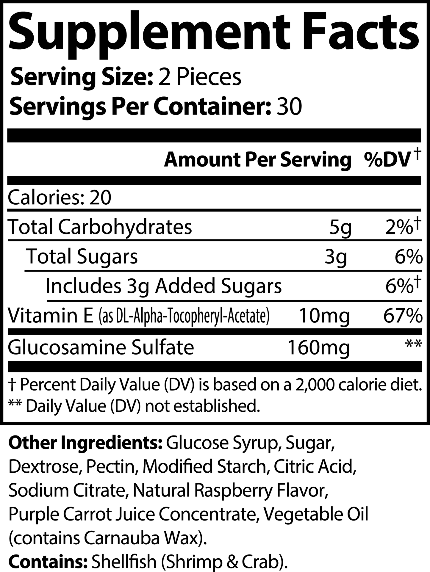 AavYos Adult Joint Support Gummies